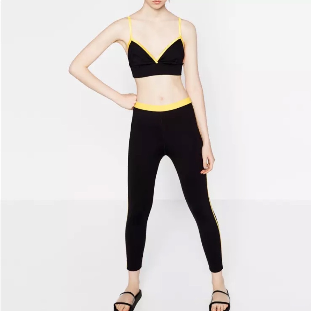 NWT Zara Sports Bra + leggings